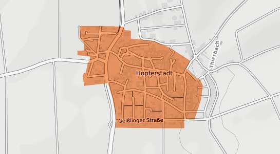 Mietspiegelkarte Ochsenfurt Hopferstadt