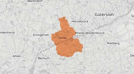 Mietspiegelkarte Oelde &Ouml;lde