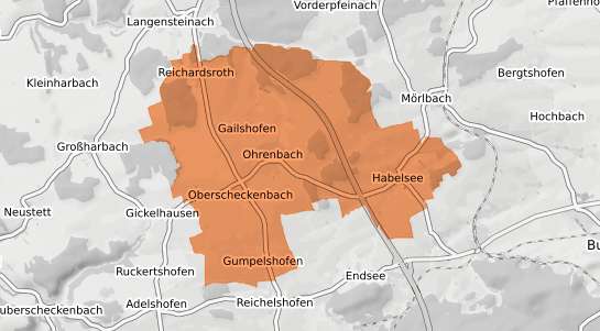 Mietspiegelkarte Ohrenbach Ohrenbach