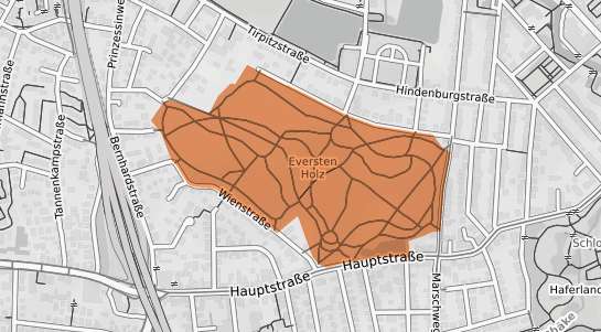 Mietspiegelkarte Oldenburg Eversten