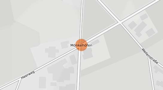 Mietspiegelkarte Ostercappeln M&ouml;nkeh&ouml;fen