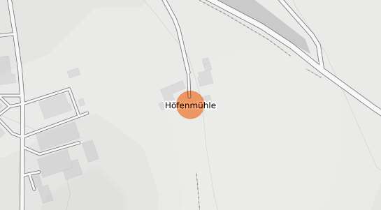 Mietspiegelkarte Pemfling H&ouml;fenm&uuml;hle