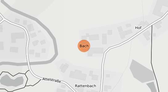 Mietspiegelkarte Pfaffing (Oberösterreich) Bach