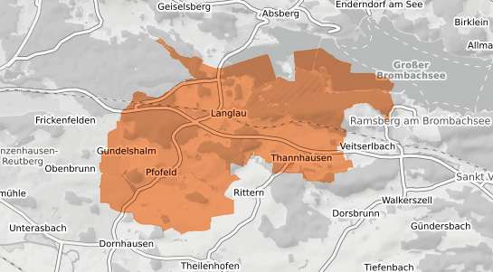 Mietspiegelkarte Pfofeld Pfofeld