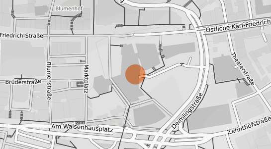 Mietspiegelkarte Pforzheim Innenstadt