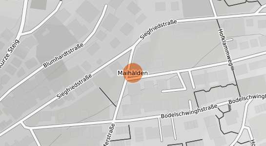 Mietspiegelkarte Pforzheim Maihälden