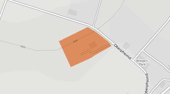 Mietspiegelkarte Pfreimd Oberpfreimd