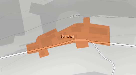 Mietspiegelkarte Pilsach Bernthal