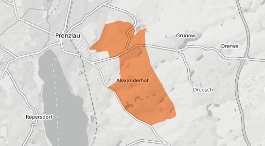 Mietspiegelkarte Prenzlau Alexanderhof