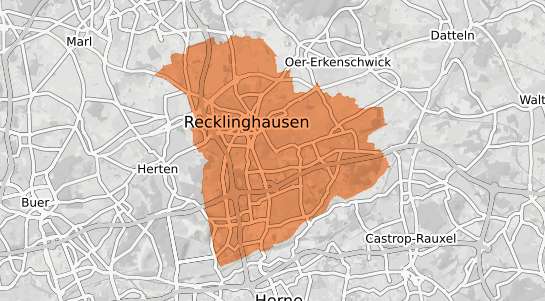 Mietspiegelkarte Recklinghausen Recklinghausen