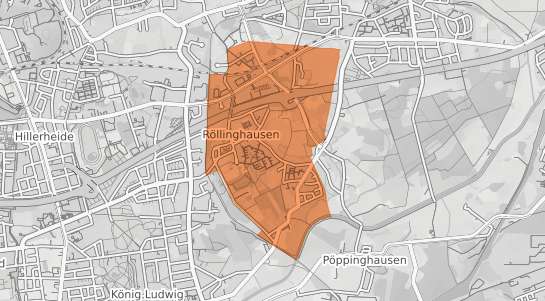 Mietspiegelkarte Recklinghausen R&ouml;llinghausen