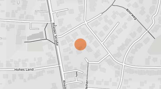 Mietspiegelkarte Rhede Krechting