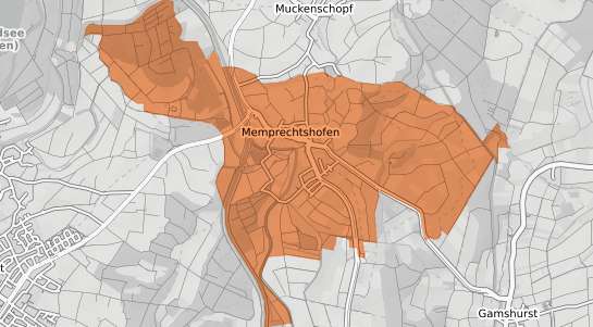 Mietspiegelkarte Rheinau Memprechtshofen