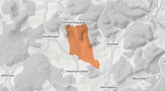 Mietspiegelkarte Rhoenblick Haselbach