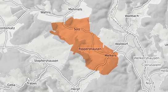 Mietspiegelkarte Rippershausen Rippershausen