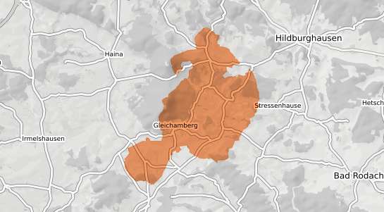 Mietspiegelkarte R&ouml;mhild Gleichamberg