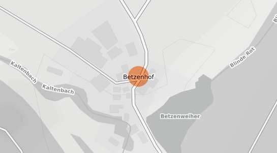 Mietspiegelkarte Rosenberg Betzenhof
