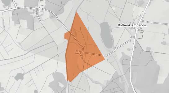 Mietspiegelkarte Rothenklempenow Dorotheenwalde