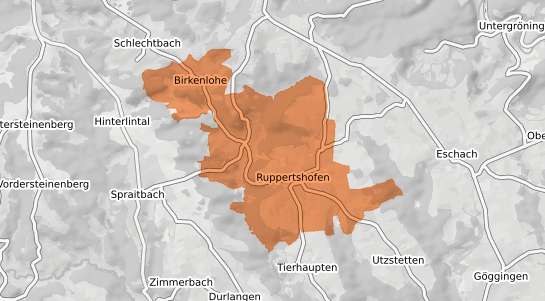 Mietspiegelkarte Ruppertshofen Ruppertshofen