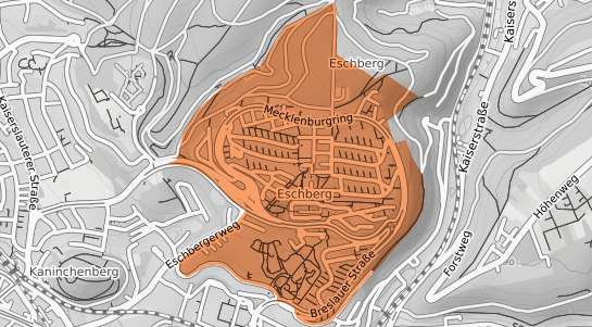 Mietspiegelkarte Saarbrücken Eschberg