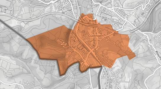Mietspiegelkarte Saarbr&uuml;cken G&uuml;dingen