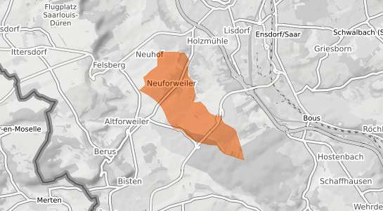 Mietspiegelkarte Saarlouis Neuforweiler