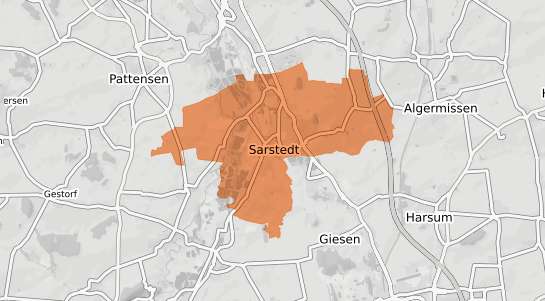 Mietspiegelkarte Sarstedt Sarstedt