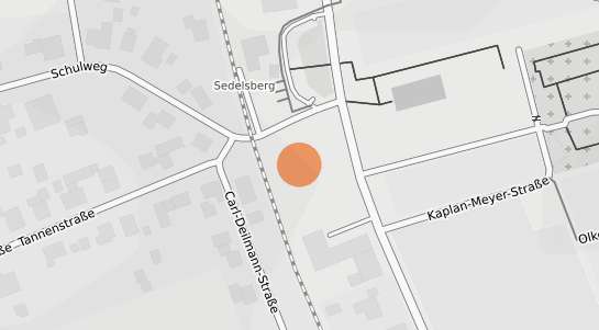 Mietspiegelkarte Saterland Sedelsberg