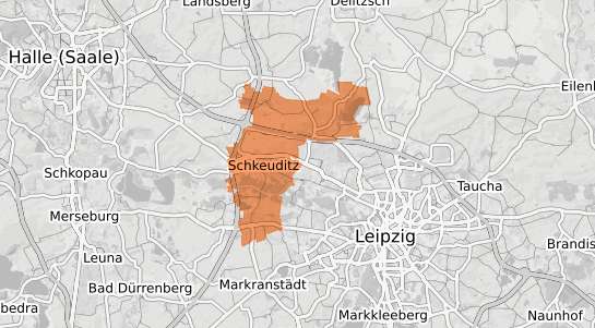 Mietspiegelkarte Schkeuditz Schkeuditz