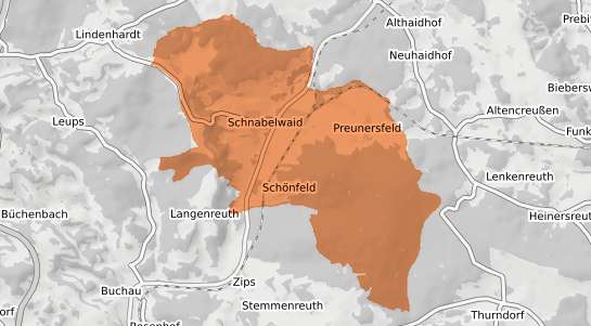 Mietspiegelkarte Schnabelwaid Schnabelwaid