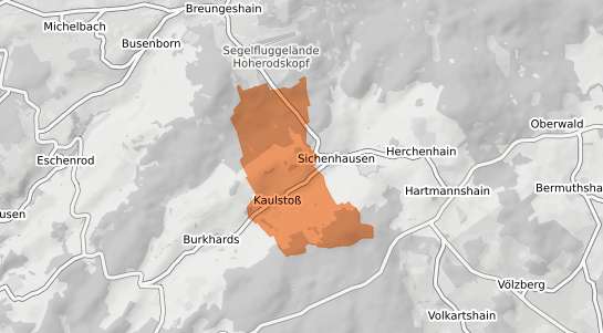 Mietspiegelkarte Schotten Kaulstoss