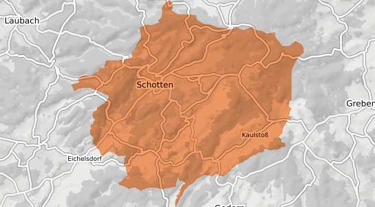 Mietspiegelkarte Schotten Schotten