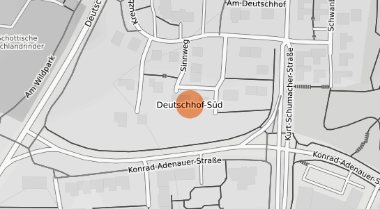 Mietspiegelkarte Schweinfurt Deutschhof