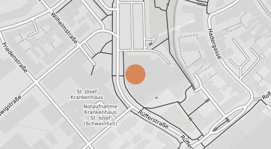 Mietspiegelkarte Schweinfurt Innenstadt