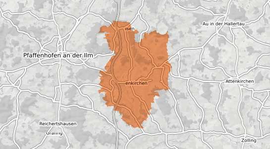 Mietspiegelkarte Schweitenkirchen Schweitenkirchen