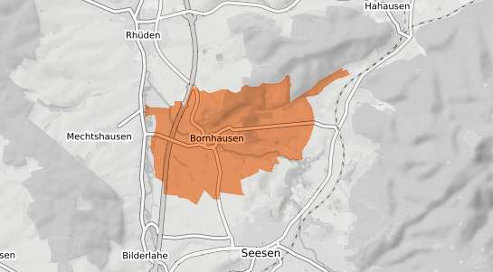 Mietspiegelkarte Seesen Bornhausen