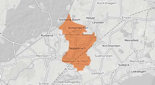 Mietspiegelkarte Seggebruch Seggebruch