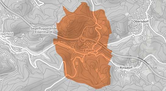Mietspiegelkarte Siegen Eisern