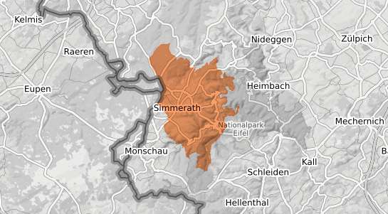 Mietspiegelkarte Simmerath Simmerath