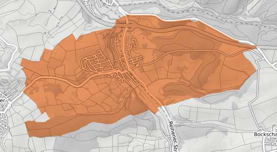 Mietspiegelkarte Sinsheim Reihen
