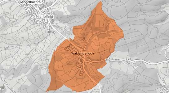 Mietspiegelkarte Sinsheim Waldangelloch