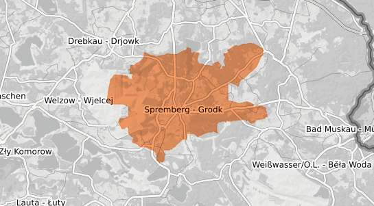 Mietspiegelkarte Spremberg Spremberg