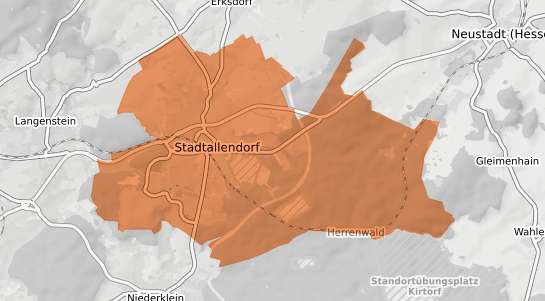 Mietspiegelkarte Stadtallendorf Stadtallendorf