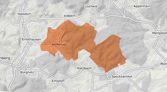 Mietspiegelkarte Stadtallendorf Wolferode