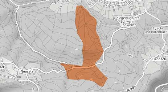 Mietspiegelkarte Straubenhardt Feldrennach