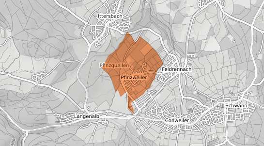 Mietspiegelkarte Straubenhardt Pfinzweiler