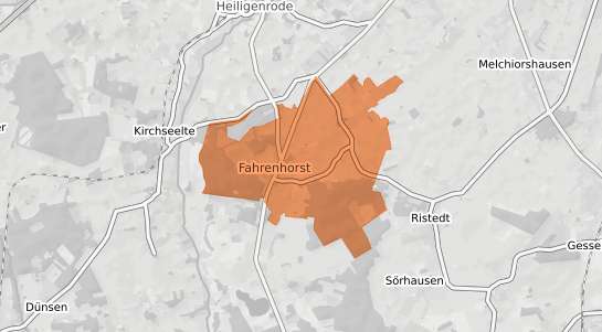 Mietspiegelkarte Stuhr Fahrenhorst