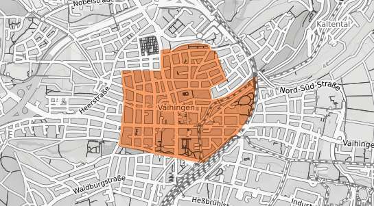 Mietspiegelkarte Stuttgart Vaihingen