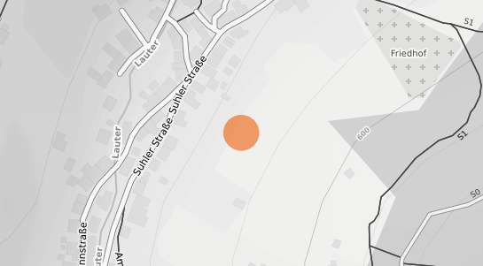 Mietspiegelkarte Suhl Goldlauter