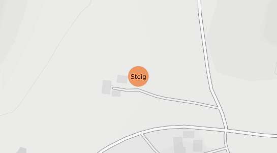 Mietspiegelkarte Tann Steig